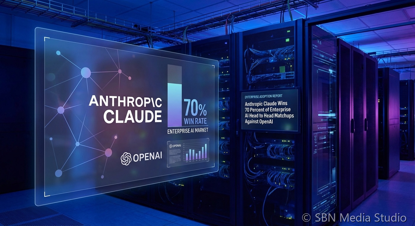 Anthropic Claude Wins 70% of Enterprise Head-to-Head Matchups Against OpenAI in 2026