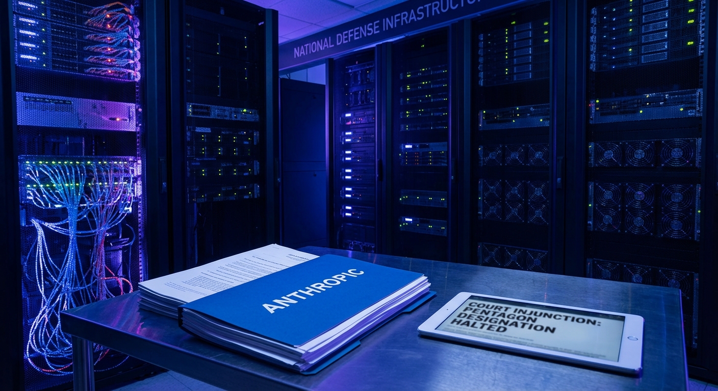 Anthropic Wins Court Injunction Against Pentagon's National Security Ban — DOJ Appeals