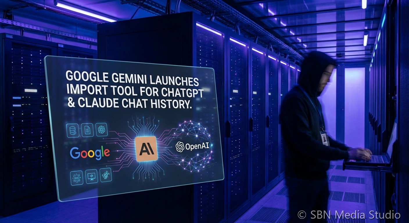 Google Gemini Launches Import Tool for ChatGPT and Claude Chat History in AI Portability Race