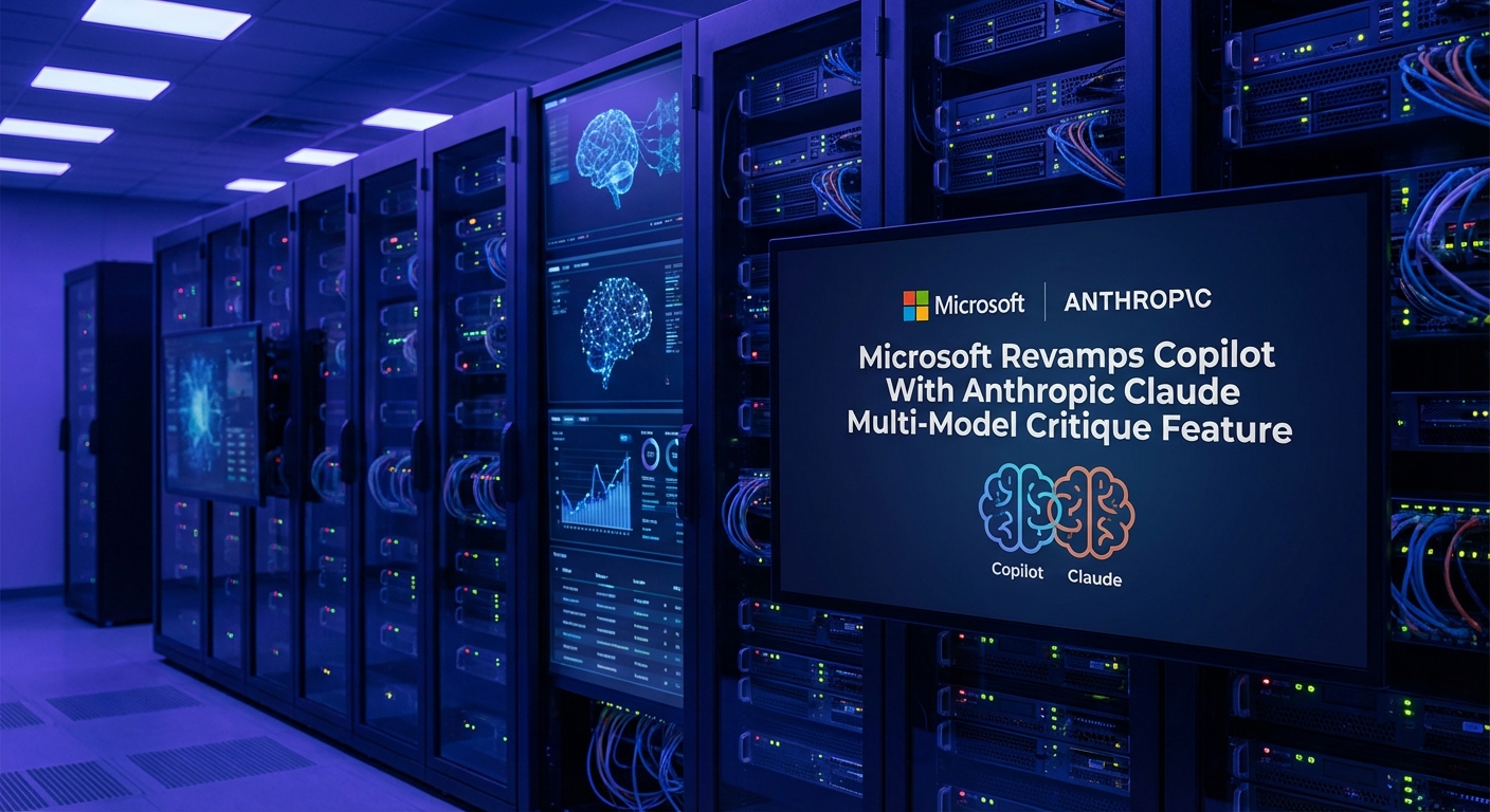Microsoft Revamps Copilot With Anthropic's Claude — New Multi-Model 'Critique' Feature Launches in Wave 3