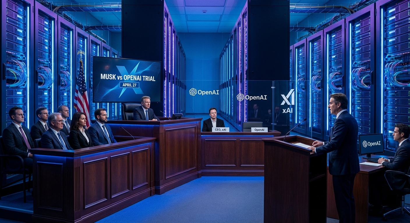 Musk vs. OpenAI Trial: Jury Selection Set for April 27 as CEO Ouster Bid Escalates