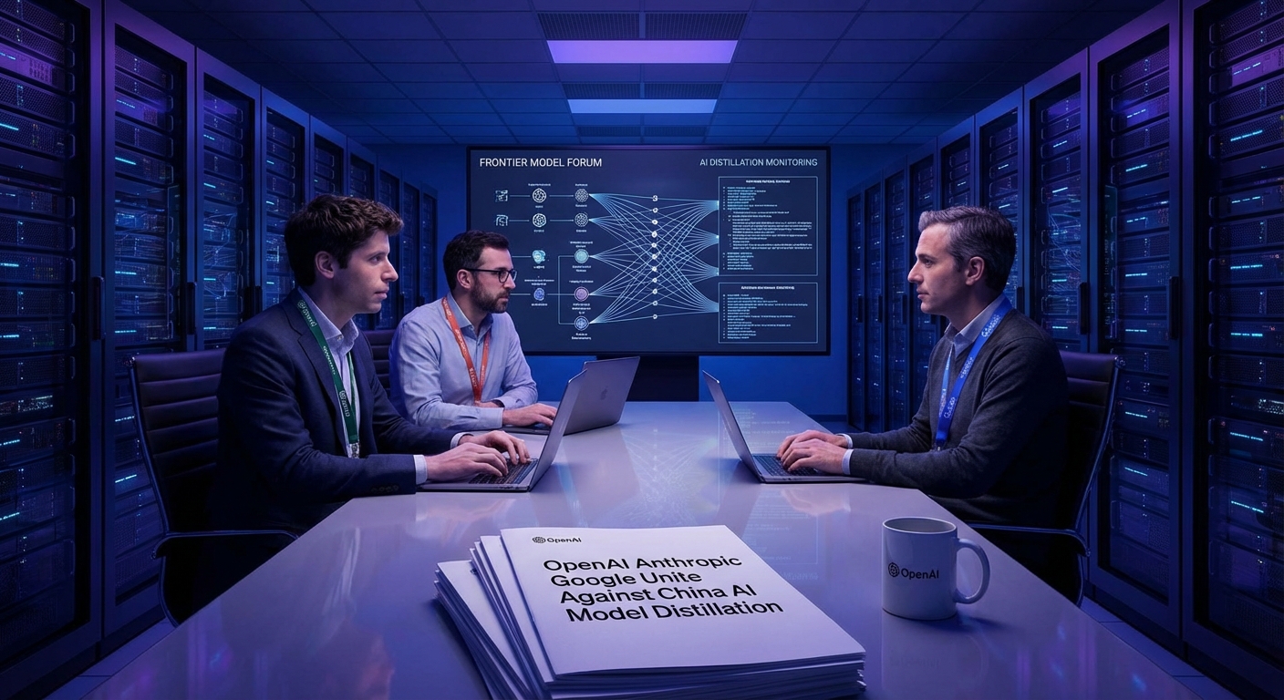 OpenAI, Anthropic, and Google Form Joint Front Against Chinese AI Model Distillation