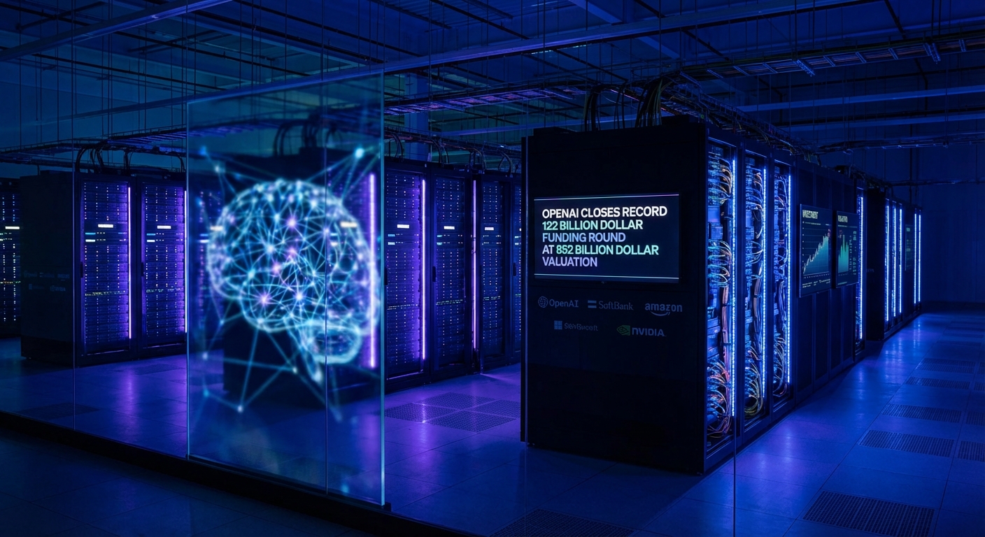 OpenAI Closes Record $122 Billion Funding Round, Valued at $852 Billion