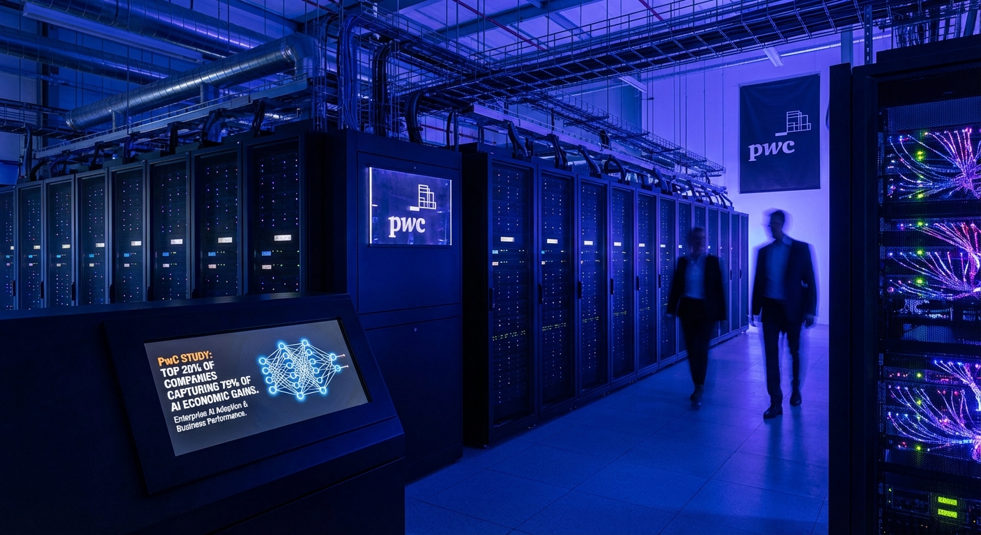 PwC Study: Top 20% of Companies Capturing 75% of AI's Economic Gains